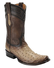 Load image into Gallery viewer, Cuadra Men&#39;s - Quill Ostrich Western Boot
