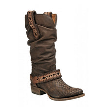 Load image into Gallery viewer, Cuadra Python Western Boot For Women

