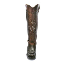 Load image into Gallery viewer, Cuadra Python Tall Boot For Women
