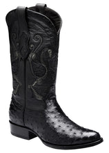 Load image into Gallery viewer, Cuadra Ostrich Western Boots For Men
