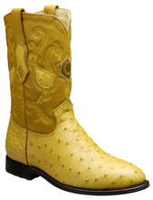 Load image into Gallery viewer, Cuadra Ostrich Roper Boots For Men
