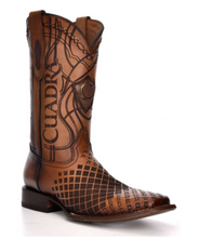 Load image into Gallery viewer, Cuadra Ostrich  Rodeo Boot For Men
