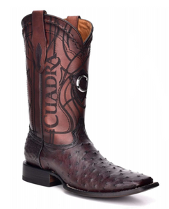 Cuadra Full Quill Ostrich Rodeo Boot For Men