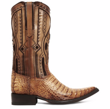 Load image into Gallery viewer, Cuadra Caiman Belly Western Boot For Men

