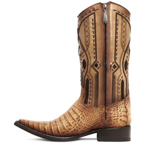 Cuadra Caiman Belly Western Boot For Men