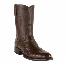 Load image into Gallery viewer, Los Altos Ostrich Roper Toe Boot For Men
