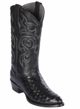 Load image into Gallery viewer, Los Altos Boots Full Quill Ostrich Round Toe Boot For Men
