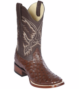 Los Altos Boots Full Quill Ostrich Boot For Men