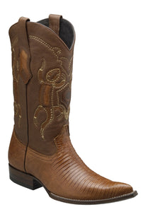 Cuadra Lizard Teju Western Boot For Men